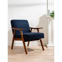 Scottish Everlastings River Boucle Chair - Navy