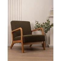 Scottish Everlastings Howorth Boucle Chair - Forest Green