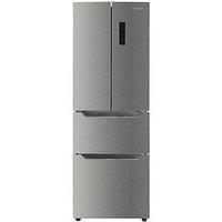 Russell Hobbs Rh186Fdff602E1Ss French Door Fridge Freezer - Stainless Steel