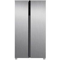 Russell Hobbs Russell Hobbs Rh90Aff201Ss 177Cm High 90Cm Wide Freestanding Slimline American Fridge Freezer In Stainless Steel