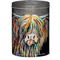 Cocoa Brown Steven Brown Senga Mccoo Oval Tin Of Salted Caramel Fudge 250G