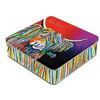 Cocoa Brown Steven Brown Lizzie Mccoo Tin Of Salted Caramel Fudge 200G