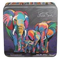 Cocoa Brown Steven Brown Allan & Jackie Mczoo Square Tin Of Clotted Cream Fudge 200G