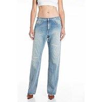 Replay Relaxed Straight Jean - Blue