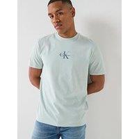 Calvin Klein Jeans Micro Monologo T-Shirt - Pale Meadow