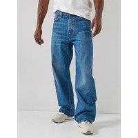 Calvin Klein Jeans Calvin Klein Jeans Baggy Fit Embossed Waistband Jeans