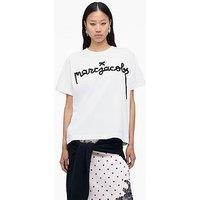 Marc Jacobs Ribbon Logo Box T-Shirt - White