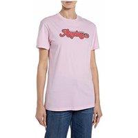 Replay Logo T-Shirt - Pink