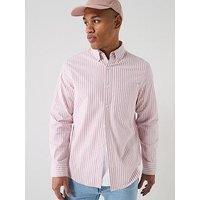 Calvin Klein Jeans Stripe Oxford Shirt - Pink