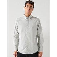 Calvin Klein Jeans Solid Oxford Classic Shirt - Seagrass