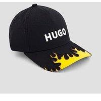 Hugo Jad Flame Baseball Cap - Black