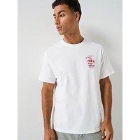 Levi'S Food Classics Back Graphic Relaxed Fit T-Shirt - White
