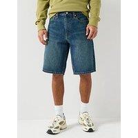 Levi'S 469 Long Loose Fit Denim Shorts - Vintage Story Shorts