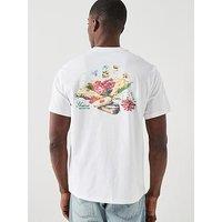 Levi'S Sardines Back Graphic Relaxed Fit T-Shirt - White