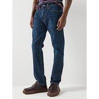 Levi'S 502 Tapered Fit Jeans - Lake Side Cool - Dark Blue