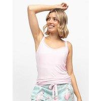 Cyberjammies Francesca Light Pink Jersey Hidden Support Vest - Light Pink