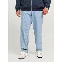 Jack & Jones Plus Chris Original Sq 738 Straight Fit Jeans - Blue