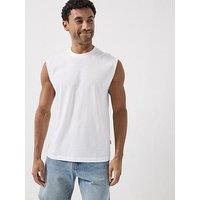 Jack & Jones Sleeveless T-Shirt - White