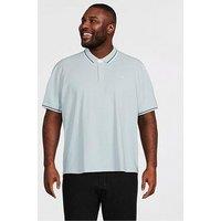 Jack & Jones Plus Paulos Polo Shirt - Blue