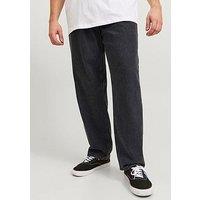 Jack & Jones Plus Chris Original 737 Relaxed Fit Jeans - Black