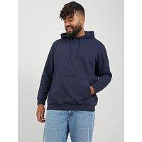 Jack & Jones Plus Bradley Hoodie - Navy