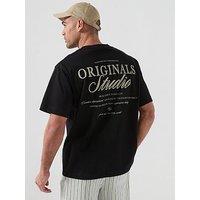 Jack & Jones Norrebro Typo T-Shirt - Black