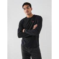 Levi'S Original House Mark Long Sleeve T-Shirt - Black