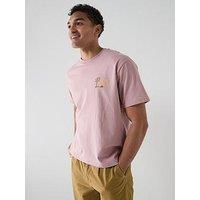 Levi'S Western Cactus Back Graphic Boxy Fit T-Shirt - Red