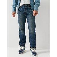 Levi'S 501 Original Straight Fit Jeans - Vintage Avenue - Dark Blue