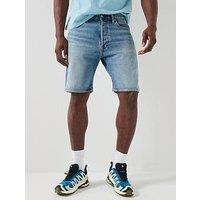 Levi'S 501 Original Denim Shorts - On The Way Shorts Blue