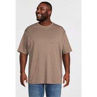 Jack & Jones Plus Premium Summer Graphic T-Shirt - Brown