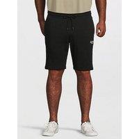 Jack & Jones Plus Gordon Archive Sweat Shorts - Black