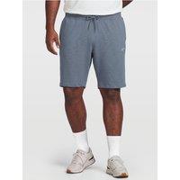 Jack & Jones Mens Plus Gordon Archive Drawstring Sweat Shorts - Blue Mirage