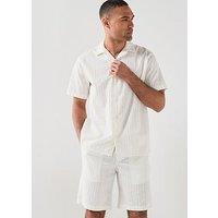Jack & Jones Resort Shirt Set - White