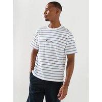 Jack & Jones Stripe T-Shirt - Blue