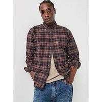Levi'S Authentic Button Down Long Sleeve Shirt - Brown