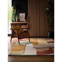 The Very Collection Retro Deco Rug - Tan