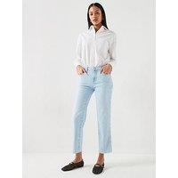 7 For All Mankind Calie Straight Ankle - Blue