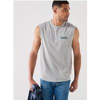 Levi'S Muscle Tank Vest - Grey