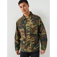 Levi'S Frisko Camo Print Jacket - Green