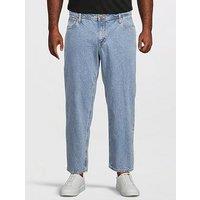 Jack & Jones Plus Chris Original 060 Relaxed Fit Jeans - Blue