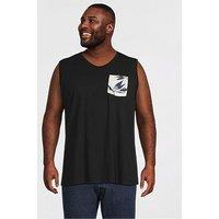 Jack & Jones Plus Honolulu Pocket Vest - Black