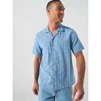Levi'S Sunset Short Sleeve Shirt - Light Blue