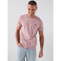 Levi'S Original Housemark Logo Short Sleeve T-Shirt - Pink