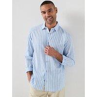 Jack & Jones Henry Long Sleeve Shirt - Light Blue