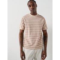 Levi'S Tonal Logo Red Tab Stripe Vintage T-Shirt - Brown