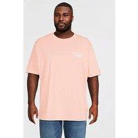 Jack & Jones Plus Graphic T-Shirt - Pink