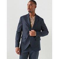 Jack & Jones Premium Martin Lawrence Linen Suit Jacket - Navy