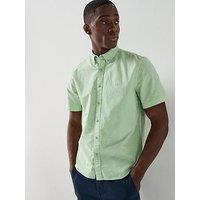 Levi'S Authentic Button Down Short Sleeve Shirt - Light Green