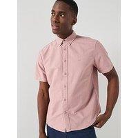 Levi'S Authentic Button Down Short Sleeve Shirt - Pink